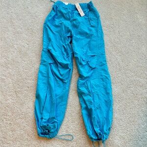 Brand new parachute pants. Never worn.